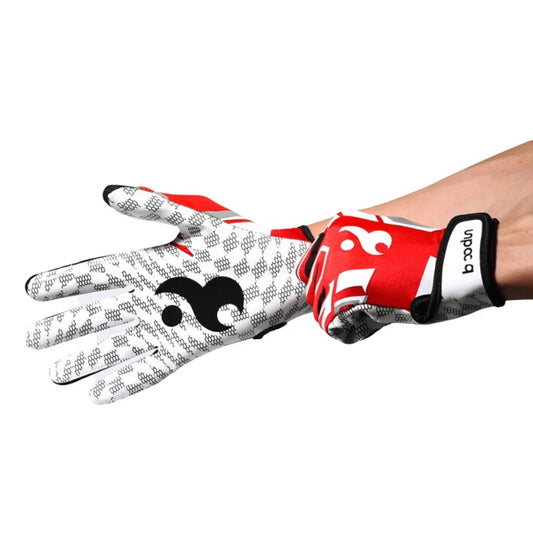 Full-Finger Silicone Grip Sports Gloves – Anti-Slip, Adjustable Wristband
