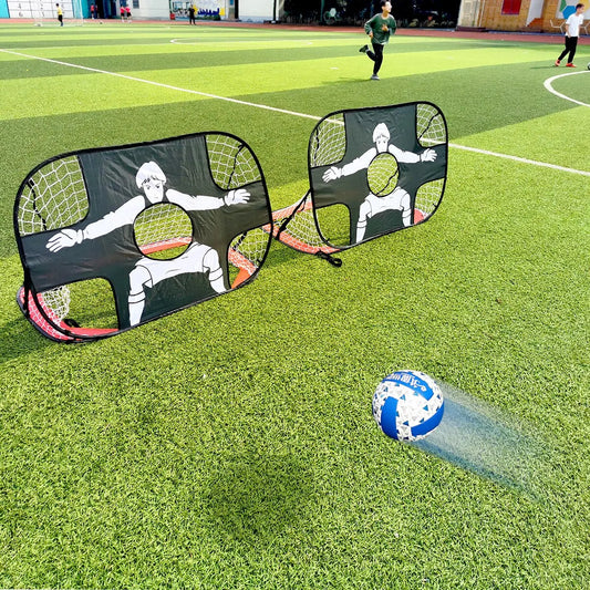 Portable Pop-Up Soccer Goal - Foldable Training Net for Kids & Adults