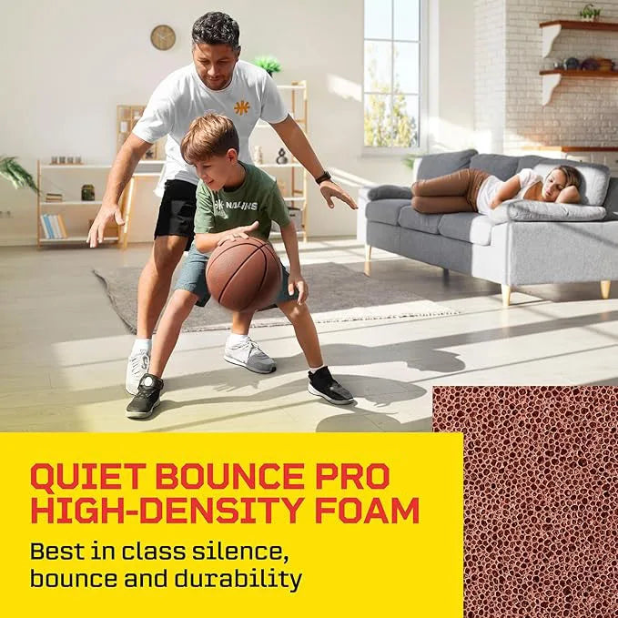 Silent Bounce Basketball – Size 7 PU Foam
