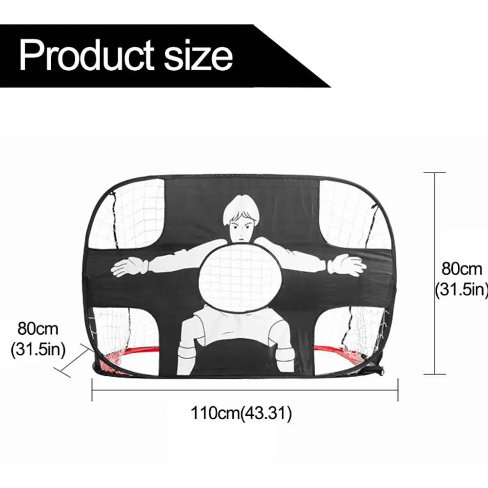 Foldable Nylon Soccer Goal – Portable Training Net