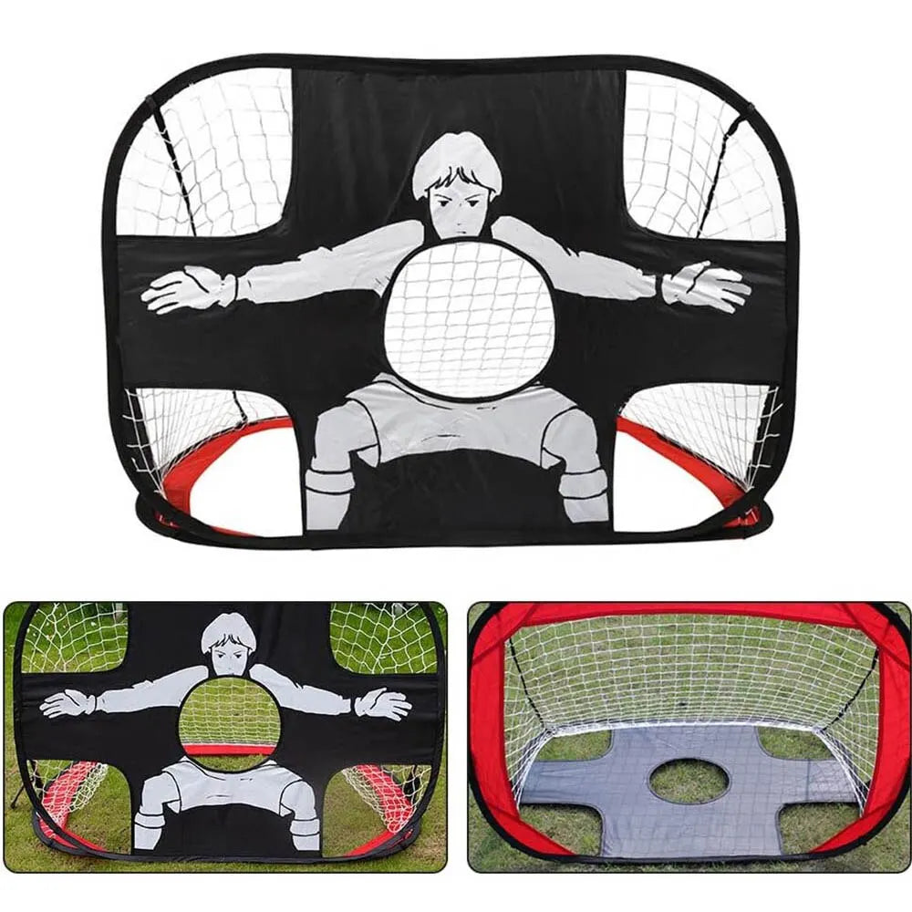Foldable Nylon Soccer Goal – Portable Training Net