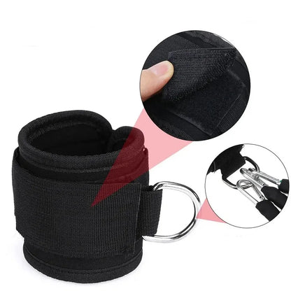 Booty Leg Resistance Bands with Ankle Strap  