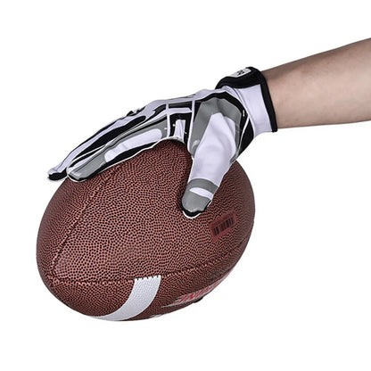 Full-Finger Silicone Grip Sports Gloves – Anti-Slip, Adjustable Wristband