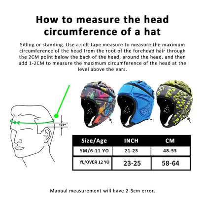 PU Soft Rugby & Football Headguard – Adult Protective Scrum Cap