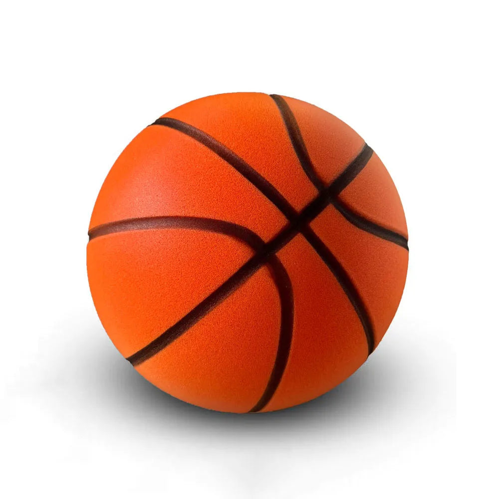 Silent Bounce Basketball – Size 7 PU Foam