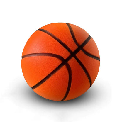 Silent Bounce Basketball – Size 7 PU Foam