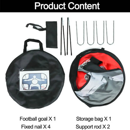 Foldable Nylon Soccer Goal – Portable Training Net