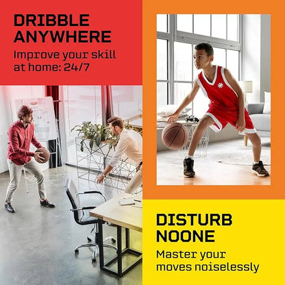Silent Bounce Basketball – Size 7 PU Foam